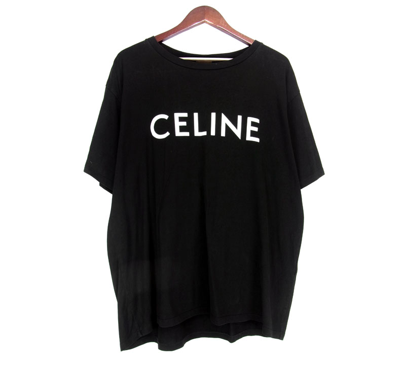 CELINE セリーヌ LOOSE T-SHIRT 2X681671Q ルーズフィット ロゴ プリント Tシャツ