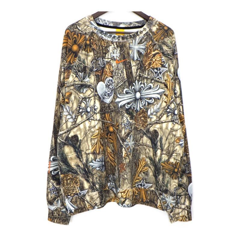 クロムハーツ CHROME HEARTS クロムハーツ ドレイク ノクタ 総柄 スウェット トレーナー