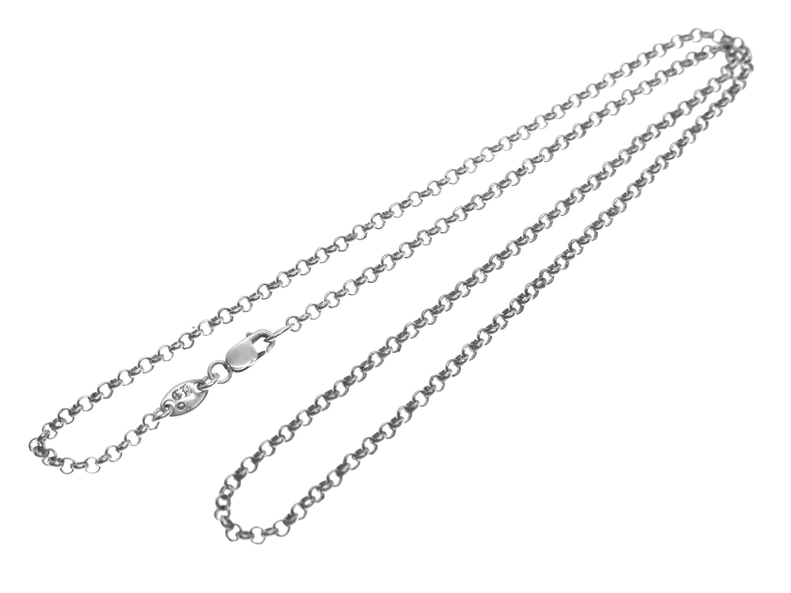 CHROME HEARTS クロムハーツ NECKCHAIN R20 ロール チェーン ネックレス