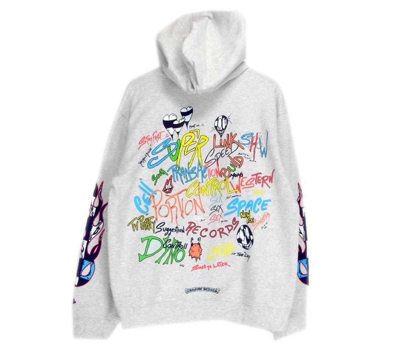 CHROME HEARTS クロムハーツ PPO BRAIN HD PLVR MATTY BOY プルオーバー フーディ パーカー