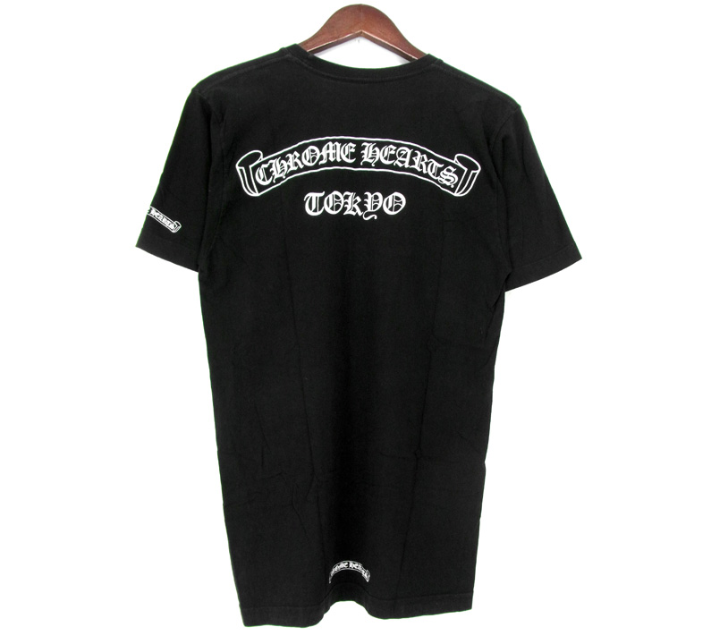 CHROME HEARTS クロムハーツ TOKYO スクロール ラベル 東京 Tシャツ