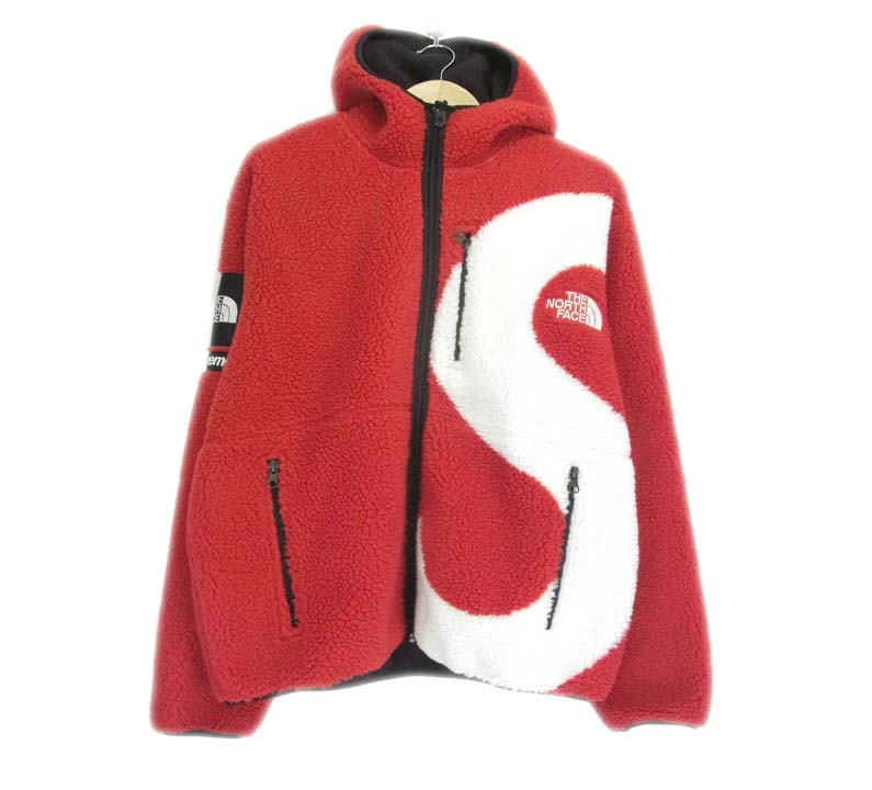 Supreme シュプリーム × THE NORTH FACE ノースフェイス 20AW S Logo Hooded Fleece Jacket Sロゴ フーデッド フリース ジャケット