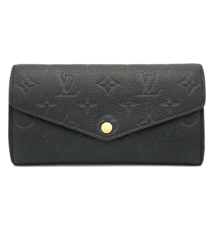 LOUIS VUITTON ルイヴィトン モノグラム アンプラント ポルトフォイユ サラ レザー ウォレット 財布