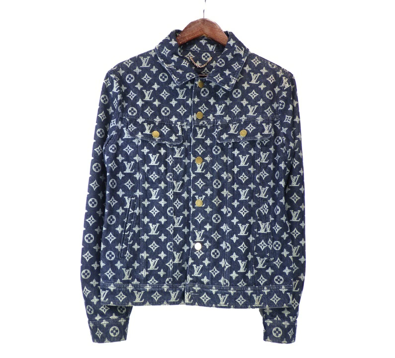 LOUIS VUITTON ルイヴィトン 18AW POP UP STORE 限定 モノグラム デニム トラッカー ジャケット