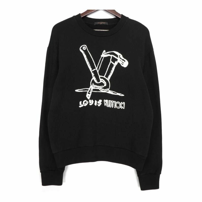 LOUIS VUITTON ルイヴィトン 23AW エンブロイダード コットン スウェット シャツ トレーナー