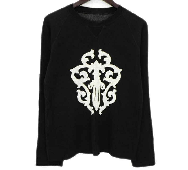 CHROME HEARTS クロムハーツ × lucien pellat-finet ルシアンぺラフィネ ヴァインダガー カシミヤ 混 ニット セーター