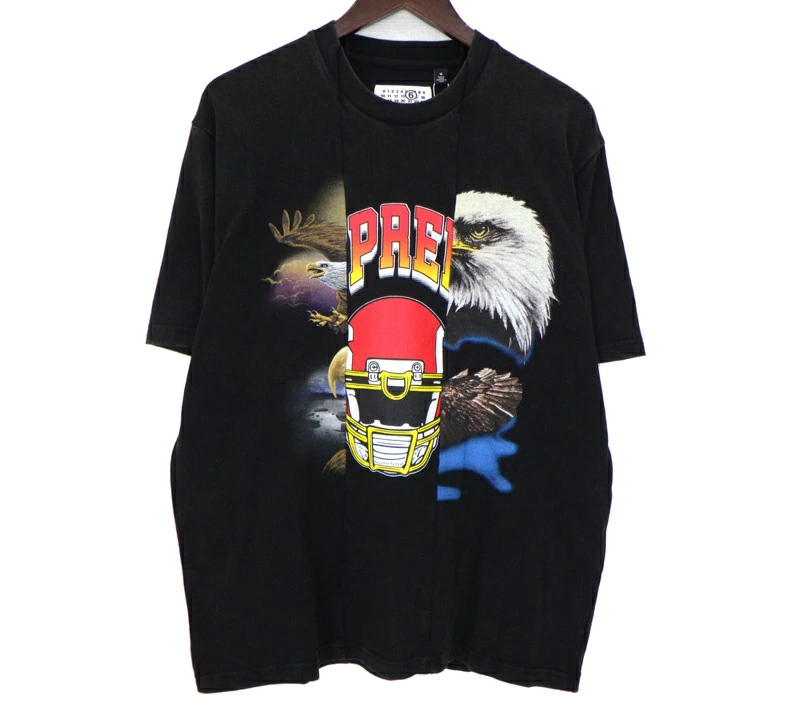 Supreme シュプリーム × MM6 Maison Margiela メゾンマルジェラ 26SS スプリット イーグル プリント 半袖 Tシャツ