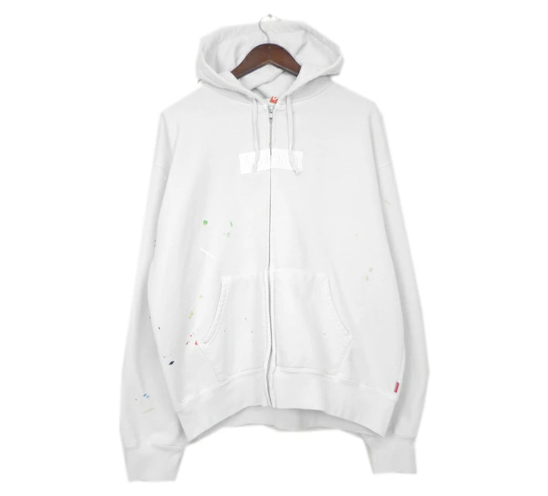 Supreme シュプリーム × MM6 Maison Margiela メゾンマルジェラ 26SS ボックスロゴ ジップアップ フーデッド スウェット パーカー