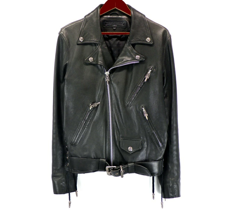 CHROME HEARTS クロムハーツ JJ ディーン ダガー ジップ ライダース レザー ジャケット