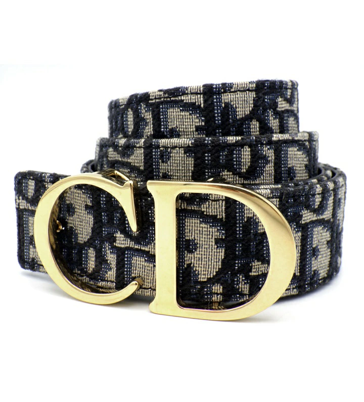 DIOR ディオール  オブリーク CD バックル レザー ベルト