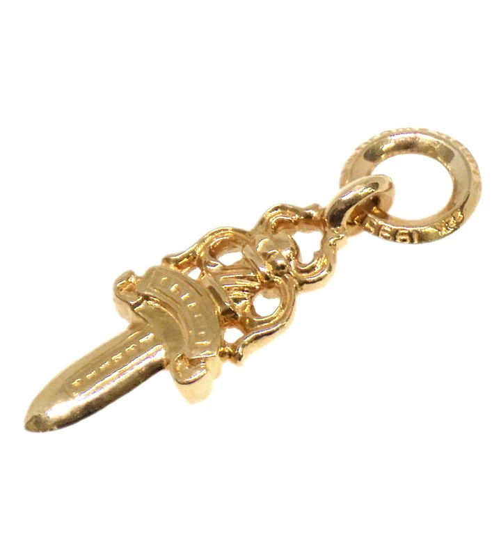 CHROME HEARTS クロムハーツ 22K #5 ダガー ゴールド チャーム