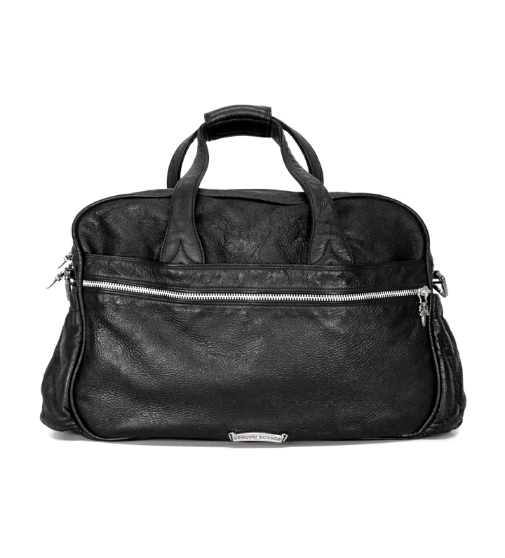 CHROME HEARTS クロムハーツ ダガー ジップ レザー 2WAY ボストン バッグ