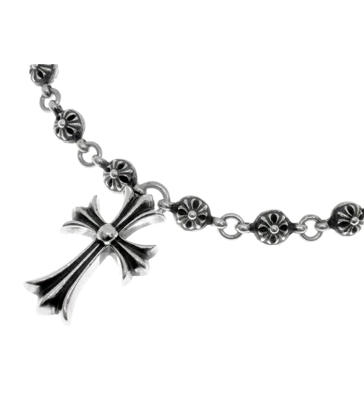 CHROME HEARTS クロムハーツ クロスボール チェーン スモール CH クロス シルバー ネックレス